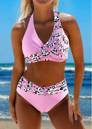 Enslee - Leoparden-Bikini-Set