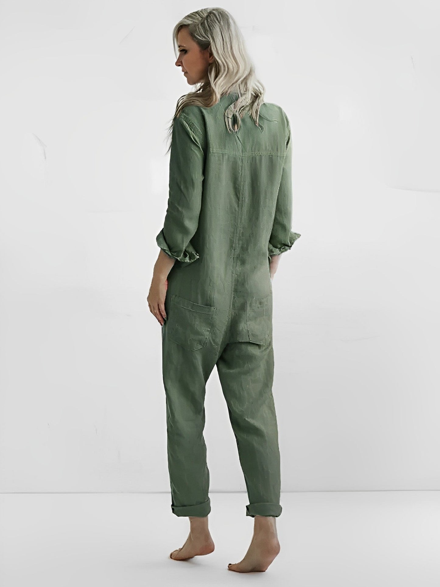 Lysa- Stylischer grüner Jumpsuit
