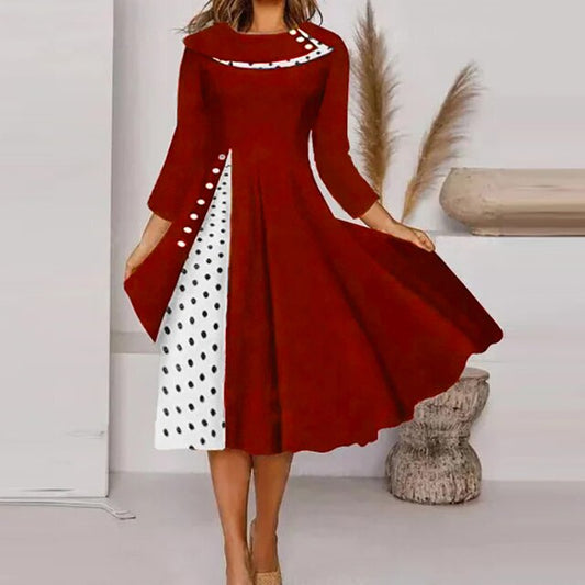 Vittoria - Kleid mit Polka Dot Print