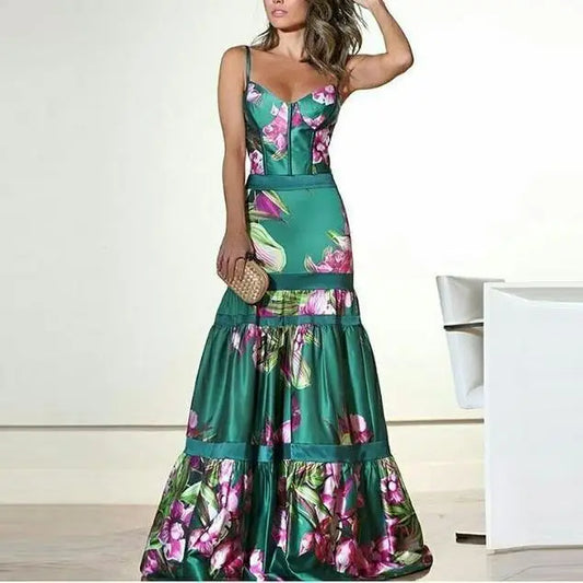 Agnes - Elegantes Kleid mit Blumenmuster