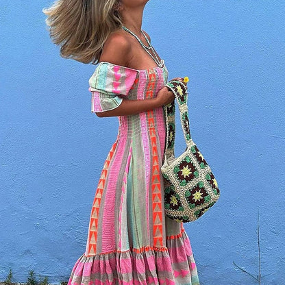 Alina - Stilvolles Sommerkleid aus Leinen
